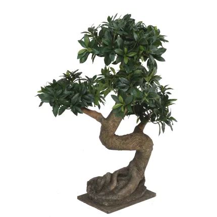 BONSAI artificiel ficus japonais 75 cm Bonsaïs artificiels de 1m