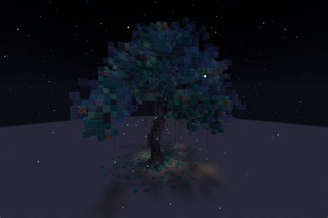 Custom warped tree Minecraft Map