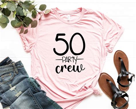 50 And Fabulous Shirt Fifty And Fabulous Shirt 50 Party Etsy