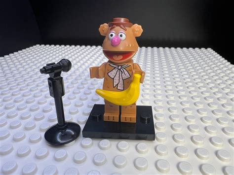 Fozzie Bear Lego® Muppet Collectable Minifigure 71033 Etsy