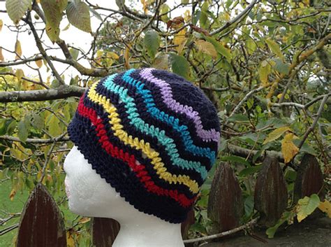 Ravelry Crochet Waves Hat Pattern By Crochet With Clare