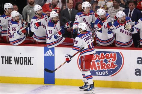 Rangers Finally Score In Game 4 Against Panthers With A Successful