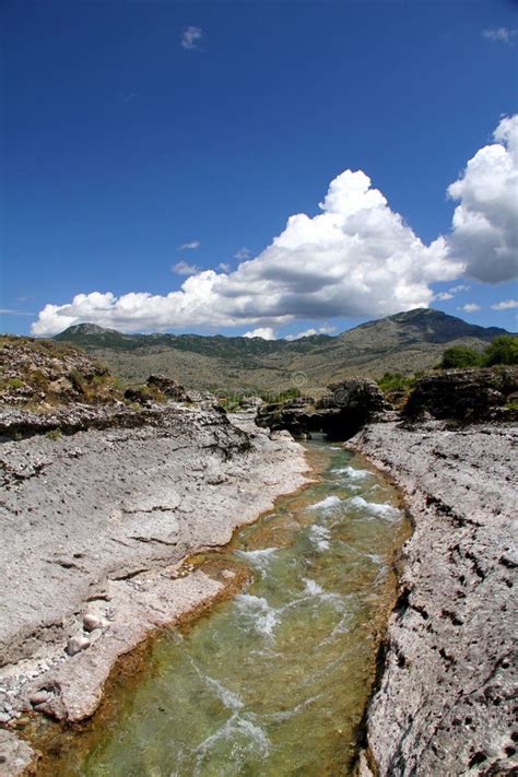 Cijevna Falls Near Podgorica Montenegro Stock Photo Image Of Falls