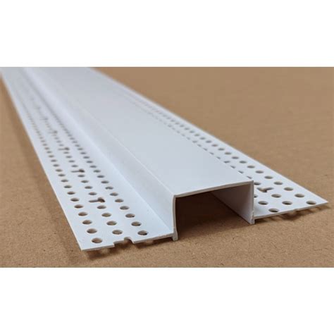 Trim Tex 12mm X 25mm White Pvc Architectural Reveal Bead Profile 3m 1