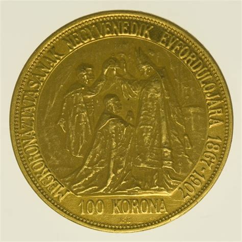 Österreich Kaiserreich Franz Joseph I 100 Kronen 1907 pro aurum