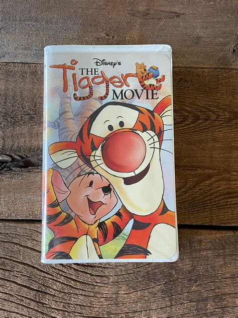 The Tigger Movie Vhs Tape Walt Disney Home Video Winnie The Pooh Piglet