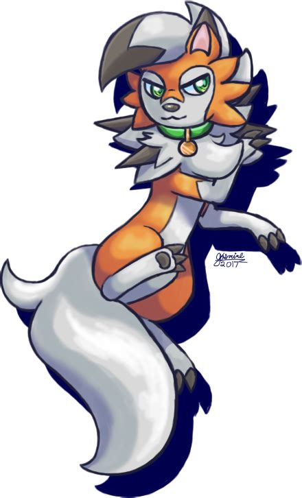 Dusk Lycanroc By Cyberandjasmine On Deviantart