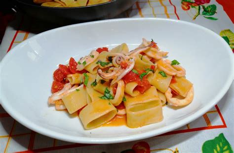 Paccheri Calamari E Pomodorini Cucina Con Me