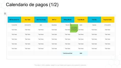 Las 5 Mejores Plantillas De Programación De Pagos Con Muestras Y Ejemplos