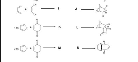 Solved Diels Alder Reactions Problem Set 2 Fill In Either