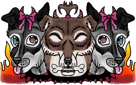 Kawaii Cerberus By Halonewolf On Deviantart