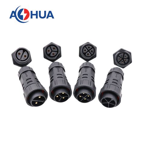 Aohua Produce Od 25mm Front Panel Mount Connector PCB Bulkhead Female