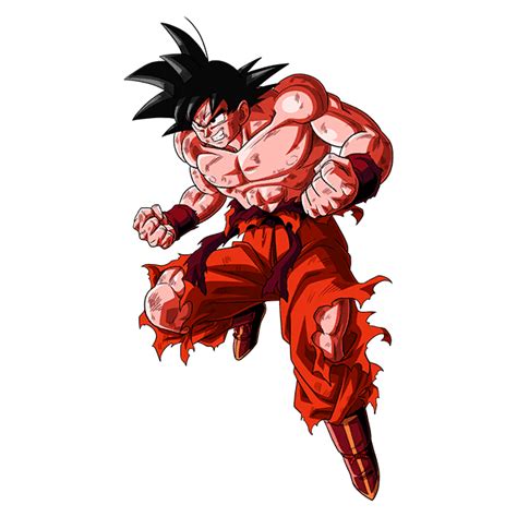 Goku Kaioken Render [sdbh World Mission] By Maxiuchiha22 On