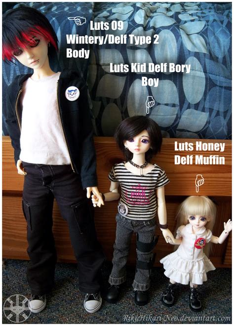 Bjd Size Comparison Favourites By Calbrir On Deviantart