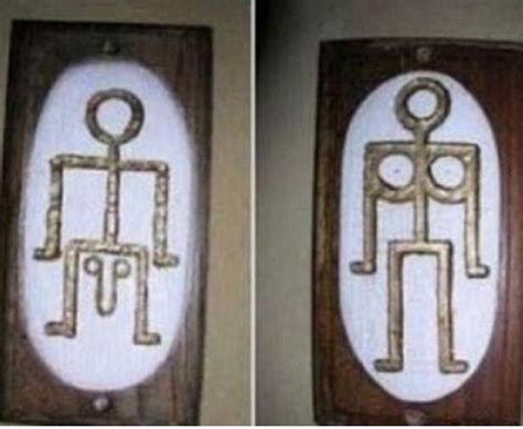 Interesting Toilet Signs From Around The World How Do People Get