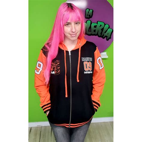 Sudadera Naruto Varsity Por Lafrikileria