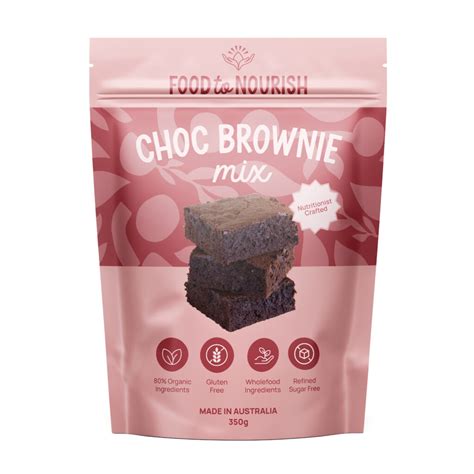 Brownie Mix 350g Food To Nourish