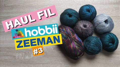 Haul Pelotes Hobbii Et Zeeman Crochetlainepassion Douceur Hobbii