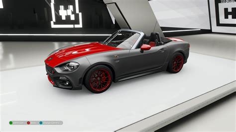 Forza Horizon 4 2017 Abarth 124 Spider Customize And Drive YouTube