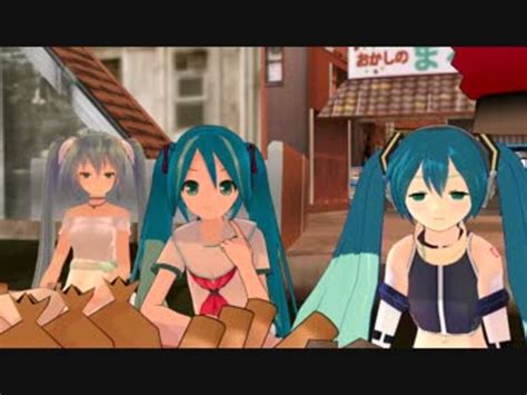 【mmd】おでん屋バイト、アイルー～七人のミクさん達8【mmdドラマ】 ニコニコ動画