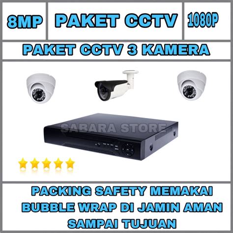 Jual Paket Cctv Kamera Full Ahd Ch Channel Mp Ir Sony P Hdd