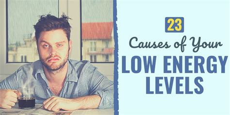 Causes Of Your Low Energy Levels