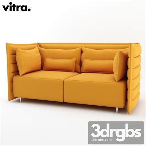 Download Alcove Vitra Sofa Model 3drgbs