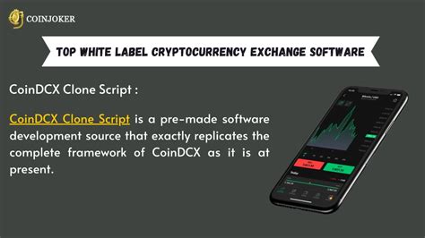 PPT White Label Cryptocurrency Exchange Software Development