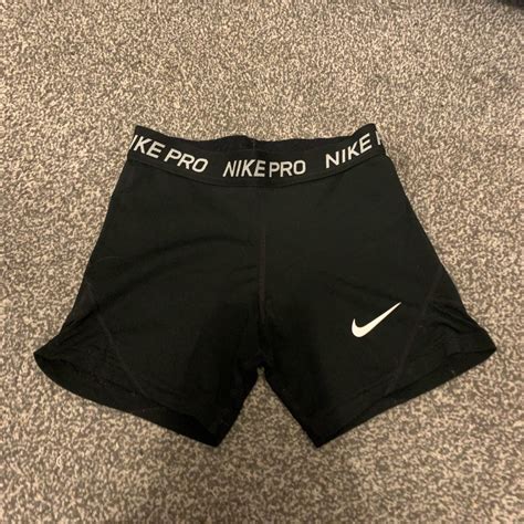 black nike pro shorts🖤 worn quite a few times but... - Depop