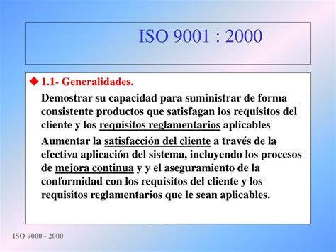 PPT LAS NUEVAS NORMAS ISO 9000 2000 PowerPoint Presentation Free