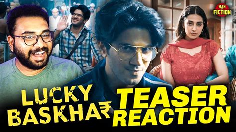 Lucky Baskhar Teaser Reaction Dulquer Salmaan Meenakshi Chaudhary