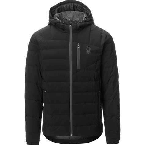 Spyder Dolomite Hooded Down Jacket Mens Clothing