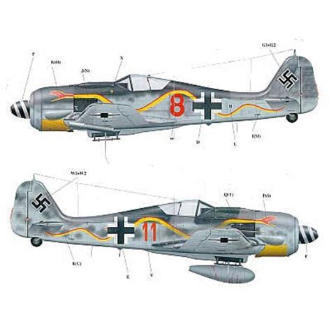 Eagle Cal Decal Decal Focke Wulf Fw A Red Or Red Jg