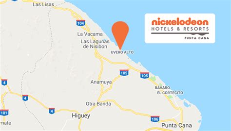 Map Of Nick Resort Punta Cana Nickelodeon Resort Punta Cana