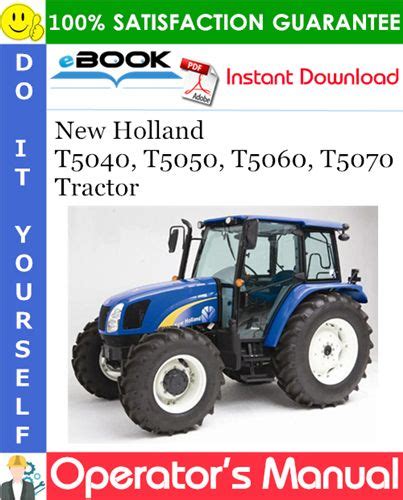 New Holland T T T T Tractor Operators Manual