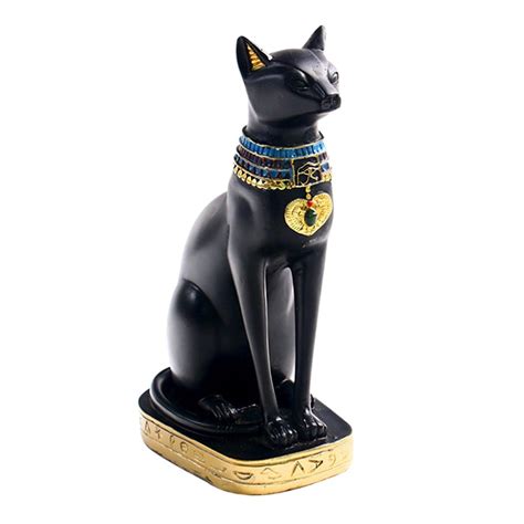 Egipski Kot Figurka Statua Dekoracja Bogini Bastet