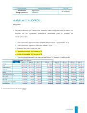 Actividad Finanzas Corporativas Docx Asignatura Finanzas