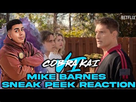 Mike Barnes Is Teaching Cobra Kai Season Sneak Peek Reaction