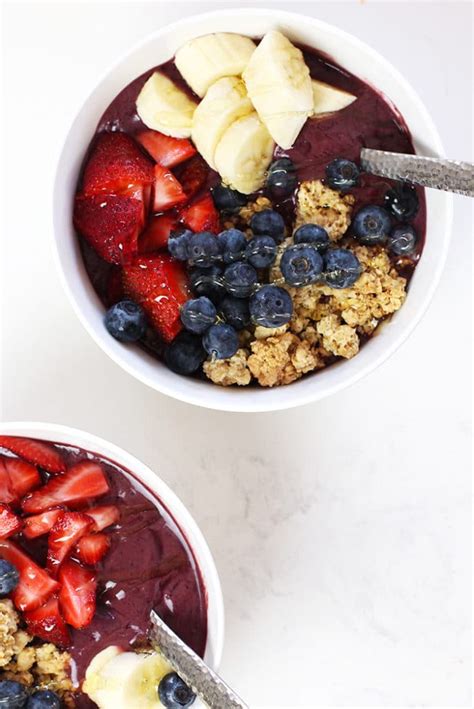 The Best Acai Bowl Recipe Rainbow Delicious