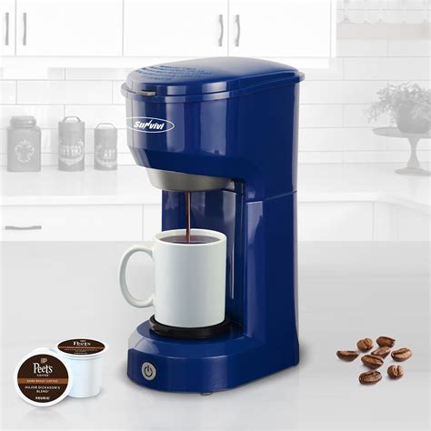 Single Serve Coffee Maker For Pods And Ground Coffee Oz Reservoir