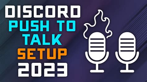 Discord Push To Talk Voice Activity Settings Guide Updated 2023