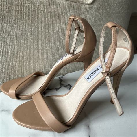 Steve Madden Shoes Steve Madden Stecy High Heel Sandals Nude Size 6