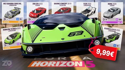 Italian Exotics Car Pack Test Forza Horizon Youtube