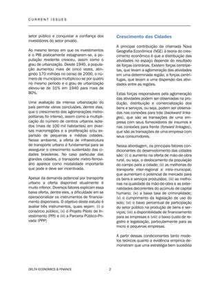 Ci Financiamento Da Infraestrutura De Transporte Urbano Pdf