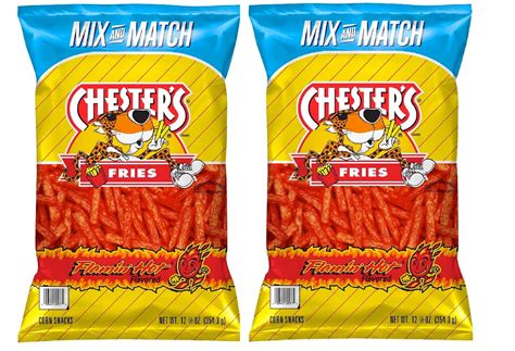 Chesters Flamin Hot Fries 2pk 125 Oz