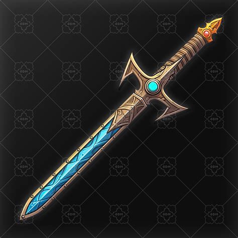 2D RPG Fantasy Sword SET 100 Swords GameDev Market