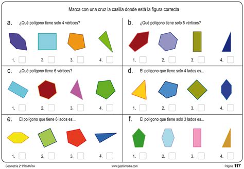 Fichas De Geometría De Segundo De Primaria