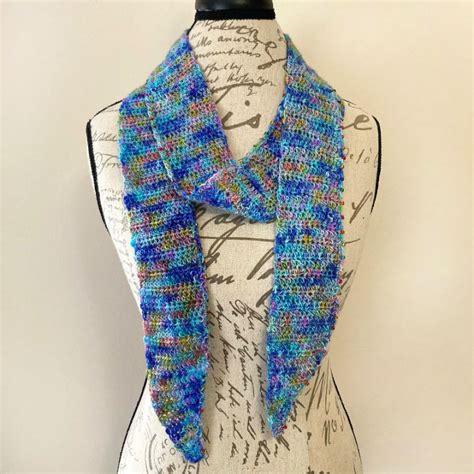 Skinny Crochet Scarf Pattern » Weave Crochet