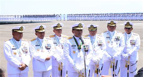 Danlantamal Ix Hadiri Upacara Parade Dan Defile Hut Tni Al Ke Di