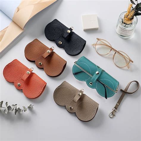 Soft Leather Sunglasses Bag Awishday